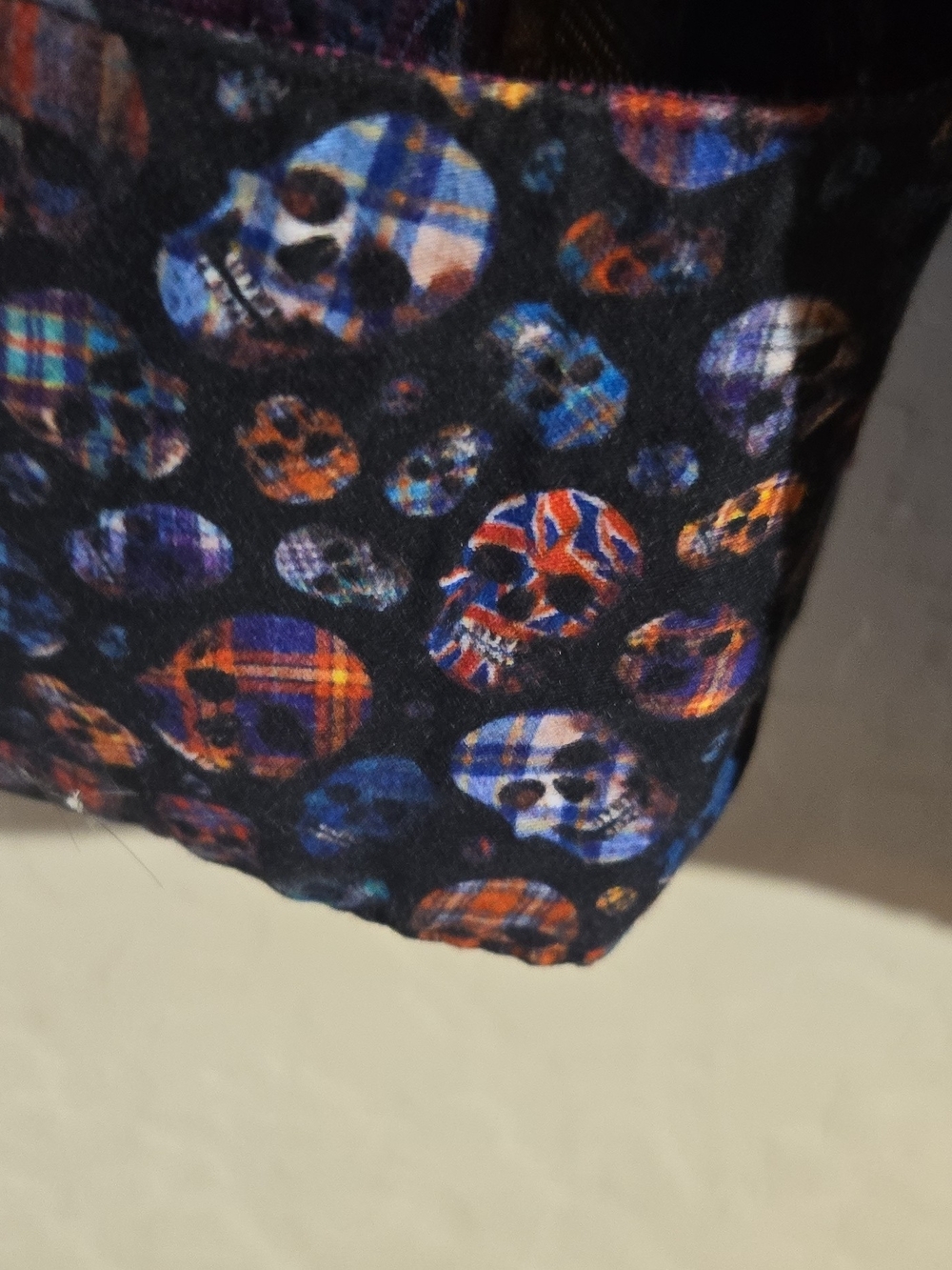 Robert Graham Purple and Gold Striped Button-Down Shirt - Picture 2 of 11